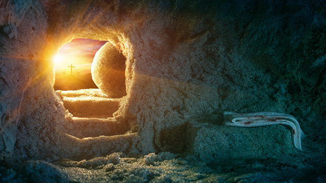 Leeres Grab – Jesus ist auferstanden