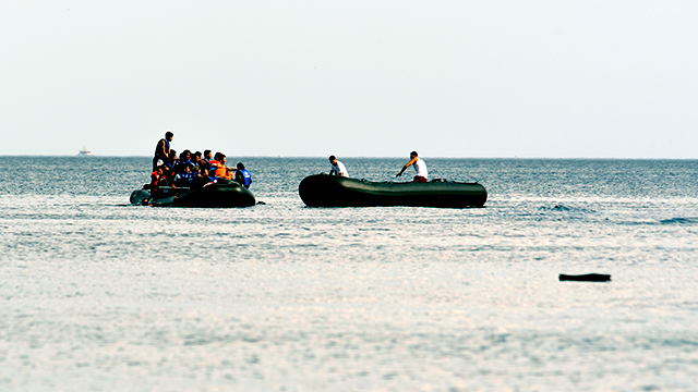 Flüchtlinge auf dem Meer